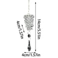 thumbnail image 2 of DefiDgd Christmas Crystal Style Clear Gradient Acrylic Pinecone Hanging Ornament for Christmas Tree Mantel Window Door Wall Holiday Party Home Decor, 2 of 6