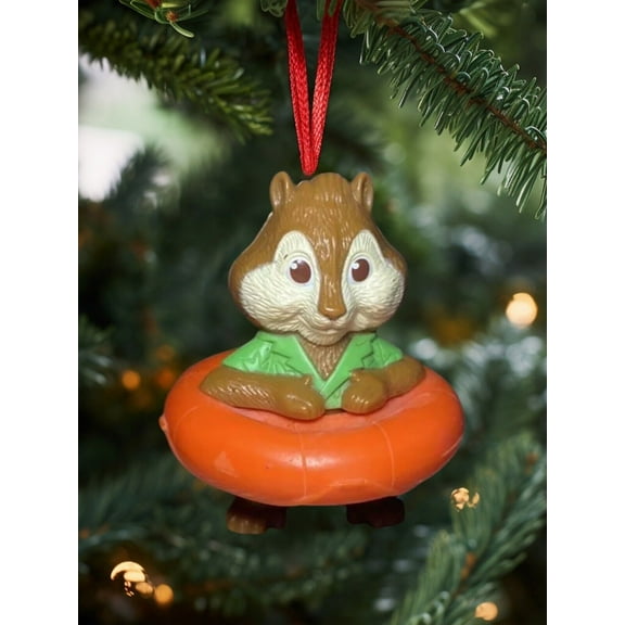 ORNAMENT Chipwrecked Alvin & the Chipmunks Theodore Figure Figurine Charm 3” New