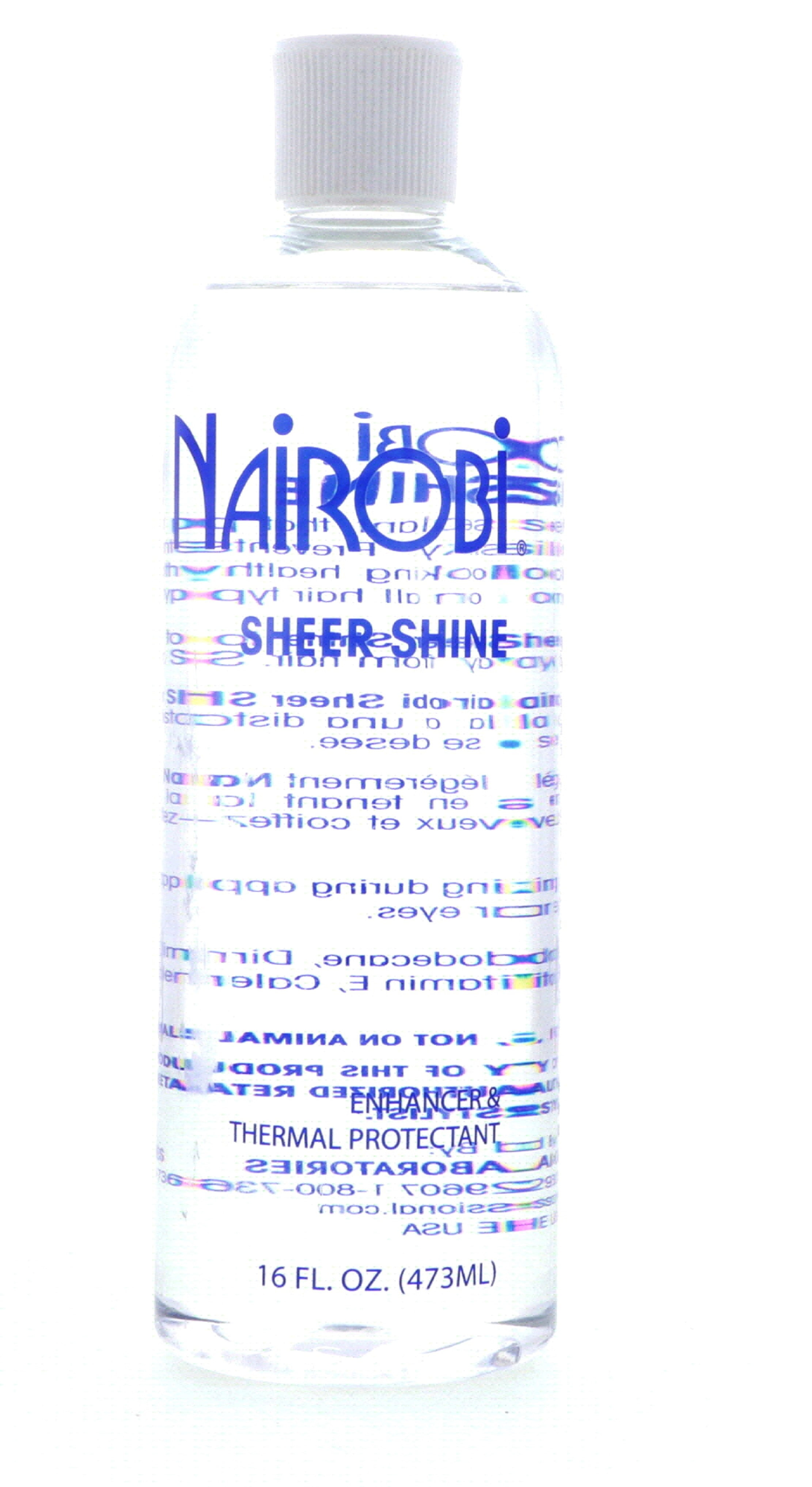 Nairobi Sheer Shine Enhancer & Thermal Protectant, 16 oz