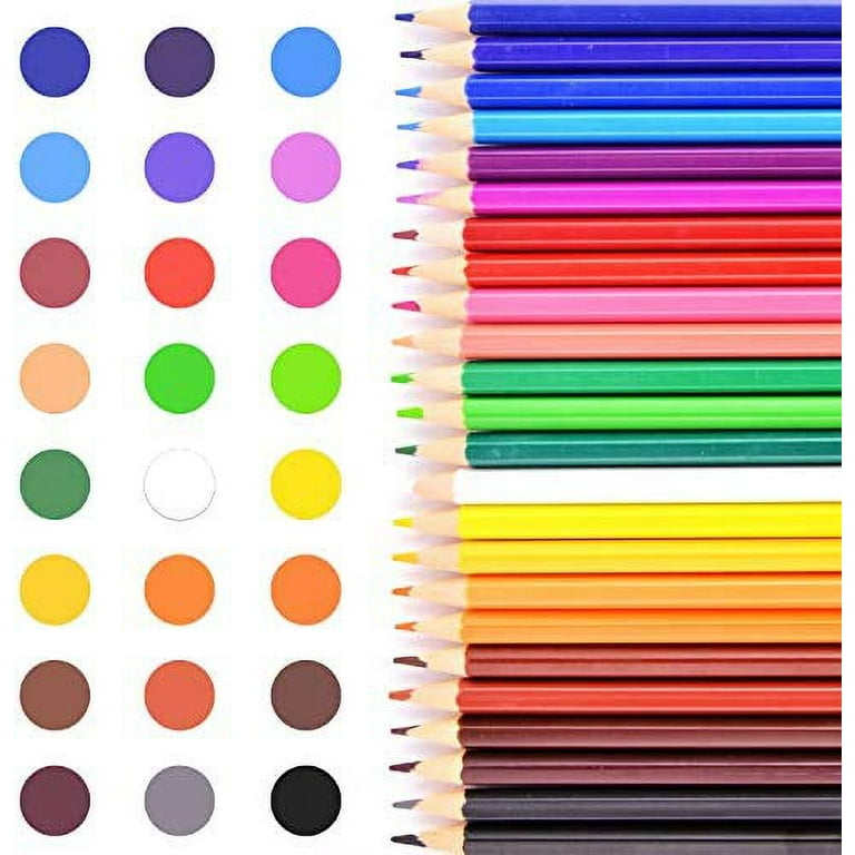 Buy MEMX Colored Pencils Set, Presharpened - Colored Pencils for Adults and  for Kids - Color Pencils For Artists With Cardboard Case - Professional  Coloring Pencils for Adult Coloring Book, 24 Count Online at  desertcartKUWAIT