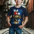 thumbnail image 2 of SONIC GOLD FOIL YOUTH BOYS T-SHIRT, 2 of 4