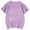 Purple, variant on Toddler Girls Tops & T-Shirts Letter Print Round Neck Short Sleeve Tops Pullover Tee Shirts Sportwear,Black,3-4 Years