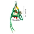 thumbnail image 3 of Kumdkd Christmas Gingerbread Keychain Pendant, Cute Velvet Bag Charm with Metal Ring, Holiday Keyring for Backpack Purse Decoration, Festive Gift Idea for Friends Family Colleagues, 3 of 6