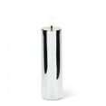 thumbnail image 1 of Ensemble de 12 Bougies Piliers Argentées Sans Flamme, 1 of 1