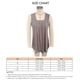 thumbnail image 3 of Blusa sin mangas para mujer,Camiseta sin mangas para mujer Camiseta sin mangas holgada de verano con parte delantera Top sin mangas plisado de alta capacidad, 3 of 3