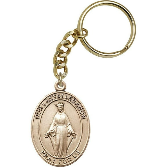 Gold Oxide O/L of Lebanon Keychain