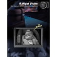 thumbnail image 4 of Cámara para coche de bebé de doble canal, monitor HD 1080P de 5 pulgadas y 2 cámaras, pantalla dividida, visión nocturna y visión amplia de 150°, cámara de espejo para coche para bebé para asiento tra, 4 of 5
