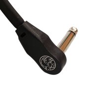 Pig Hog PHLSK6BK Lil Pigs Low Profile 6 in. Patch Cables - 4 Pack - Black