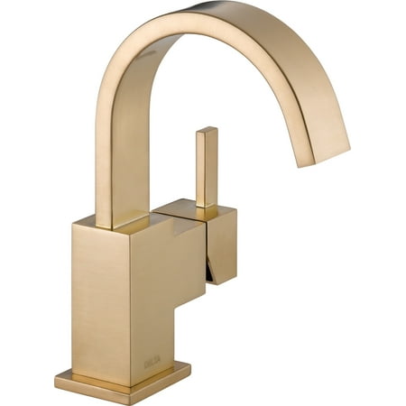 Delta Vero Single Handle Bathroom Faucet in Champagne Bronze 553LF-CZ