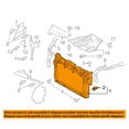 thumbnail image 3 of For 07-10 CX-7 2.3L/2.5L Radiator Support Core Assembly Plastic MA1225138, 3 of 5