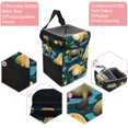 thumbnail image 2 of Platypus Foldable Car Trash Can with Lid, Leak-Proof Mini Trash Can, Car Trash Bin, Trash Can for Car with Hanging Storage Bag, 2 of 6