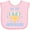 AD-Pink, variant on Inktastic My 1st Hanukkah with Menorah and Stars Boys or Girls Baby Bib