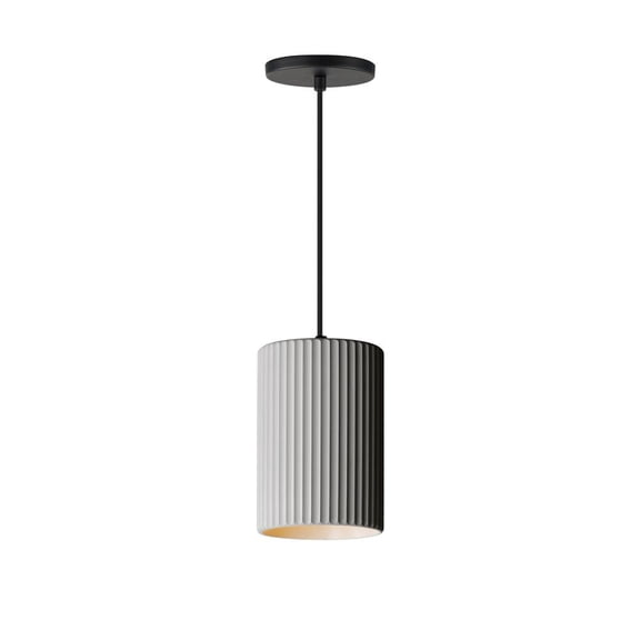 E25052-GY-ET2 Lighting-Souffle - 7W 1 LED Pendant-8.5 Inches Tall and 5.75 Inches Wide-Gray Finish    -Traditional Installation