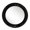 Black, variant on Sagebrook Home Metal 36" Round Mirror, Turquoise