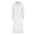 thumbnail image 4 of Sakmal Warm Winter Sleep Dress for Women Plus Size White House Dress Long Sleeve Nightgowns, 4 of 6