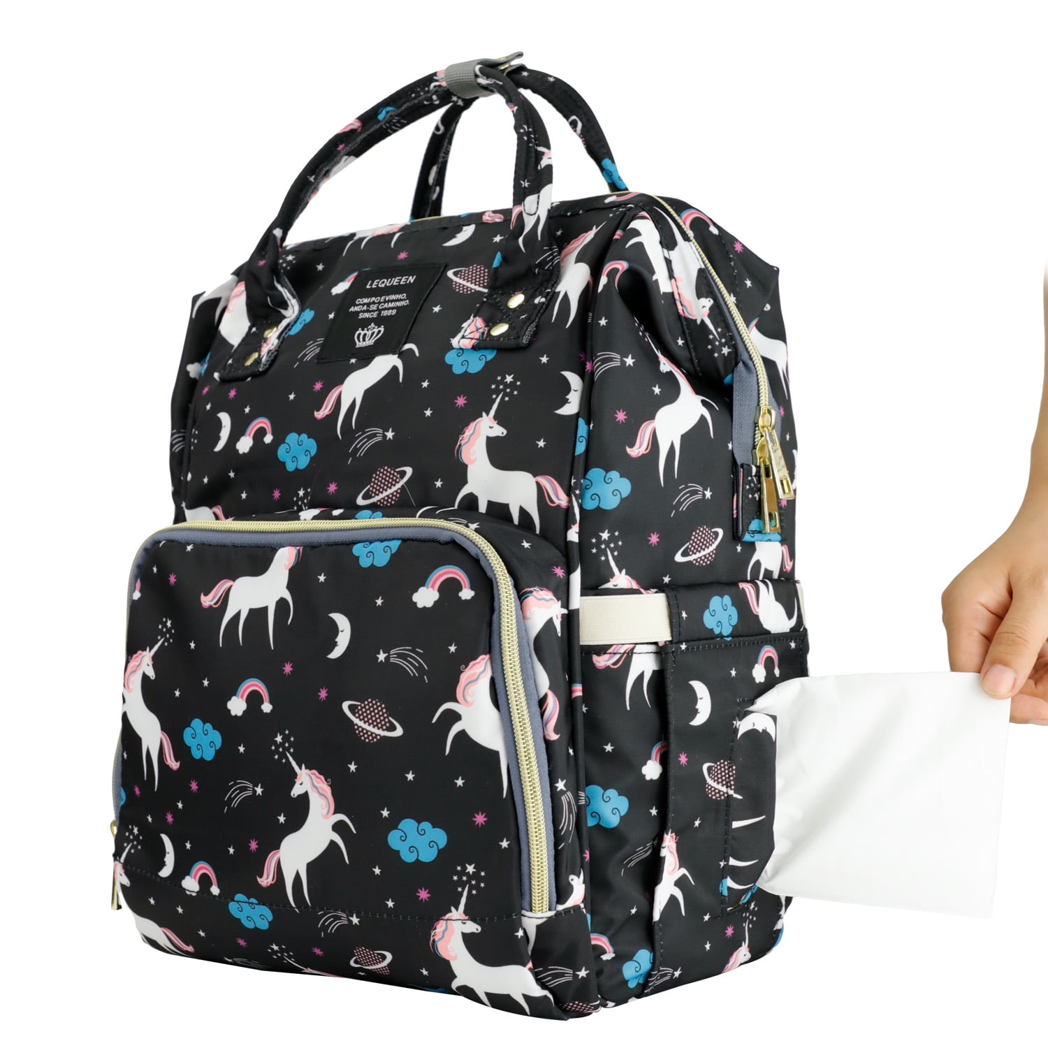 Lequeen diaper 2025 bag walmart