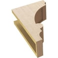 thumbnail image 6 of 5"W x 10"D x 15"H Classic Diane Rough Cedar Woodgrain TimberThane Corbel, Primed Tan, 6 of 6