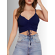 thumbnail image 4 of SET DE 3 BLUSAS DE TIRANTE MUJER ACANALADO STRETCH CON JARETA UNITALLA, 4 of 5