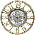 thumbnail image 1 of Infinity Instruments 20031GS Gear Decorative 15.5 Inch Wall Clock, Gold & Silver, 1 of 7