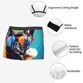 thumbnail image 3 of Picia Rainbow Bulldog Sunglasses Pattern Men’s Boxer Briefs – Soft & Breathable Underwear, Stretchy & Comfortable Fit, Supportive Pouch Design, Moisture-Wicking-X-Large, 3 of 5