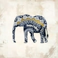 thumbnail image 3 of Kimberly, Allen 20x20 Black Modern Framed Museum Art Print Titled - Indigo Safari 2, 3 of 5