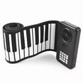 thumbnail image 1 of 88 Key Portable Piano Handroll Electronic Piano Environmental Foldable Piano Home Practice Professional Electric Piano, 1 of 6