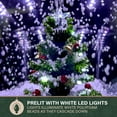thumbnail image 5 of Fraser Hill Farm 5.9 ft Musical Snowy Christmas Street Lamp in Black, FSSL071A-BLK2, 5 of 16