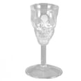 thumbnail image 2 of Copa De Cristal Con Cabeza De Calavera, Copa De Cristal Transparente Multiusos Con Cabeza De Calavera, Artesanía Fina, única Para Champán Para Vino Tinto, 2 of 7