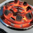 thumbnail image 2 of Electric Single Burner Cooktop, Compact and Portable, Adjustable Temperature Hot Plate, 1500W, Black & Stainless Eu Plug, 2 of 6