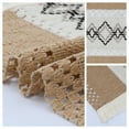 thumbnail image 2 of Unique Bargains Set of 4 Farmhouse Placemats for Dining Table Decor Brown-Black, 2 of 6