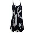 thumbnail image 4 of SMihono Robe Bohème d'Été pour Femmes Grande Taille Robe d'Été Décontractée Sans Manches pour Femmes Robe Ample à Bretelles Rondes Robe de Plage Robes Bohèmes, 4 of 5