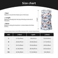 thumbnail image 4 of Uemuo Retro Butterfly Pattern Workout Tank Tops for Women Breathable Moisture-wicking tank top Sleeveless Running Loose Fit Yoga Tops Active Shirts Sports Gym Exercise, 4 of 9