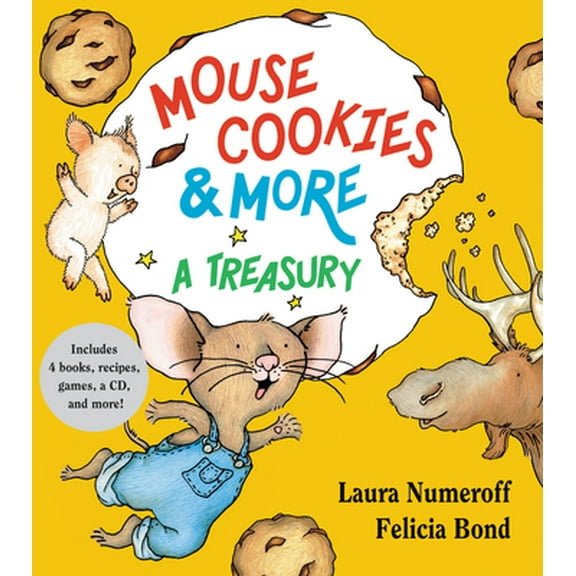 Pre-Owned Mouse Cookies & More: A Treasury [With CD (Audio)-- 8 Songs and Celebrity Readings] (Hardcover) 0061137634 9780061137631