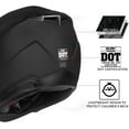thumbnail image 2 of ILM Youth Kids Full Face Motorcycle Helmet ATV Dirt Bike Street Bike Helmet DOT Approved(Matte Black, Small), 2 of 7