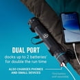 thumbnail image 5 of Coleman OneSource Rechargeable Adjustable Heated Sleeping Bag, Teal, 5 of 7