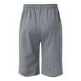 thumbnail image 6 of Blekii Men's Linen Shorts, Casual Lightweight Drawstring Shorts Spring Summer Casual Sports Bottoms, Breathable Lightweight Shorts for Hot Weather, Comfortable Lounge Or Beach, 6 of 6