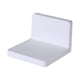 thumbnail image 5 of Caja de almacenamiento, estante de noche, sin perforaciones, para colgar en la pared, organizador de baño y cocina blanco, 5 of 9