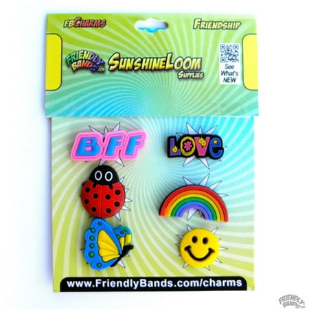 Friendly Bands Sunshine Charms, 6pk, Friendship