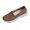 Brown, variant on Womens Mesh Sneakers Casual Walking Flats For Women Breathable Spring Summer Shoes Footwear Trainers Navy US:6.5