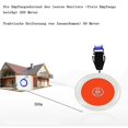 thumbnail image 4 of Nödlarmknapp för seniorer/seniorers nödlarm/hemma nödlarm intern 150m SOS-alarm trådlöst för de som behöver vård patient äldre, 4 of 5