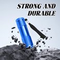 thumbnail image 4 of HIBIBUD Blue Mini 9 LED UV Flashlight,Battery Powered Pocket for Camping,Nails,Currency Check, 4 of 7