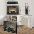 thumbnail image 3 of 28 inch Electric Fireplace Insert, multicolored flames, 3 of 7