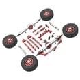 thumbnail image 1 of Milaget RC Car Accessory Durable Spare Accessory Kits for MN82 LC79 MN78 1/12 RC Car Red, 1 of 8