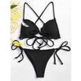 thumbnail image 5 of Swimsuits for Women Women's Printed Split Bikini Swimsuit, 5 of 9