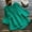 Green, variant on Summer Tops for Women 2026 Vacation Boho Short Sleeve T Shirts Womens Tops Plus Size Solid Color Tshirts Plus Size Spring Clothes My Items