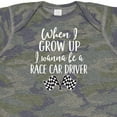 thumbnail image 4 of Inktastic Future Race Car Driver Childs Boys Baby Bodysuit, 4 of 5