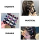 thumbnail image 2 of 8 horquillas con diamantes de imitación, pinzas de pico de pato, accesorios para el cabello para mujeres, 2 of 6