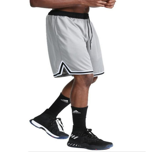 Men‘s Gym Basketball Shorts Bodybuilding Running Training Elastic Fitted Jogging Short Pants Cqh