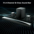 thumbnail image 5 of TCL Q85H Q Class 7.1.4 Channel Sound Bar with Dolby Atmos, Wireless Subwoofer, and Wireless Surround Speakers - Black, 5 of 23