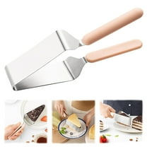 Suuker Cake Cutter, Stainless Steel Cake Knife and Server with Double Handle, Adjustable Cake Slicer for Cake Server, Pie Server, Cake Cutting Set for Wedding